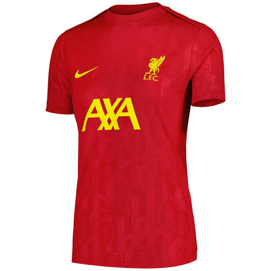 Liverpool Women's 2024/25 Academy Pro Pre-Match Top Discount - Red