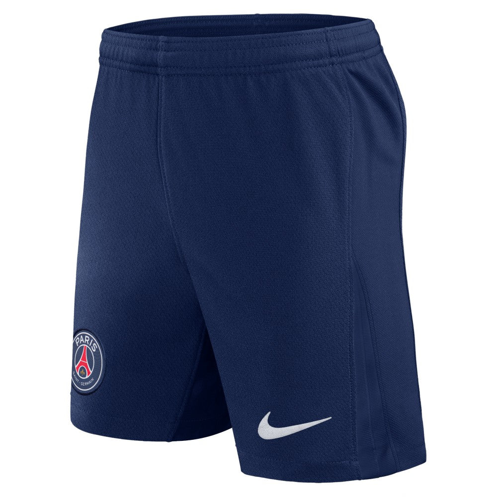 Paris Saint-Germain Youth 2024/25 Home Stadium Shorts on sale - Navy
