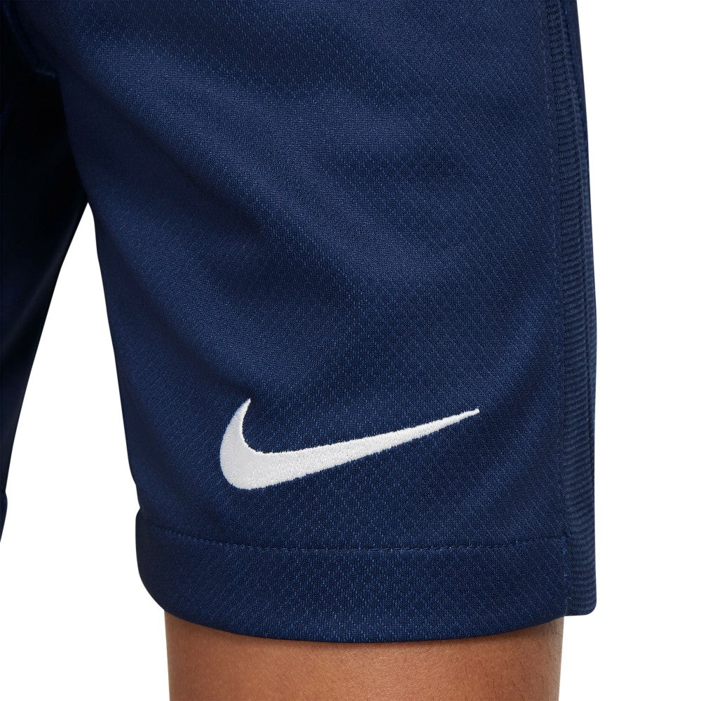Paris Saint-Germain Youth 2024/25 Home Stadium Shorts on sale - Navy