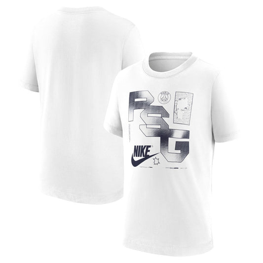 Paris Saint-Germain Youth Futura T-Shirt on sale - White