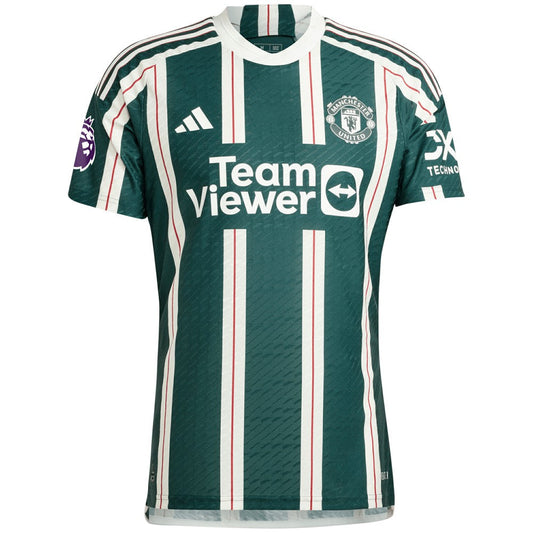 Jonny Evans Manchester United 2023/24 Away Player Jersey – Green