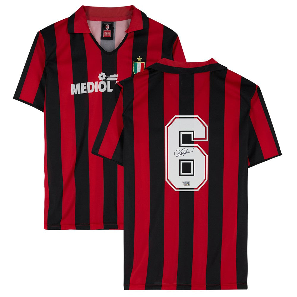 Franco Baresi AC Milan Autographed 1988 Home Jersey