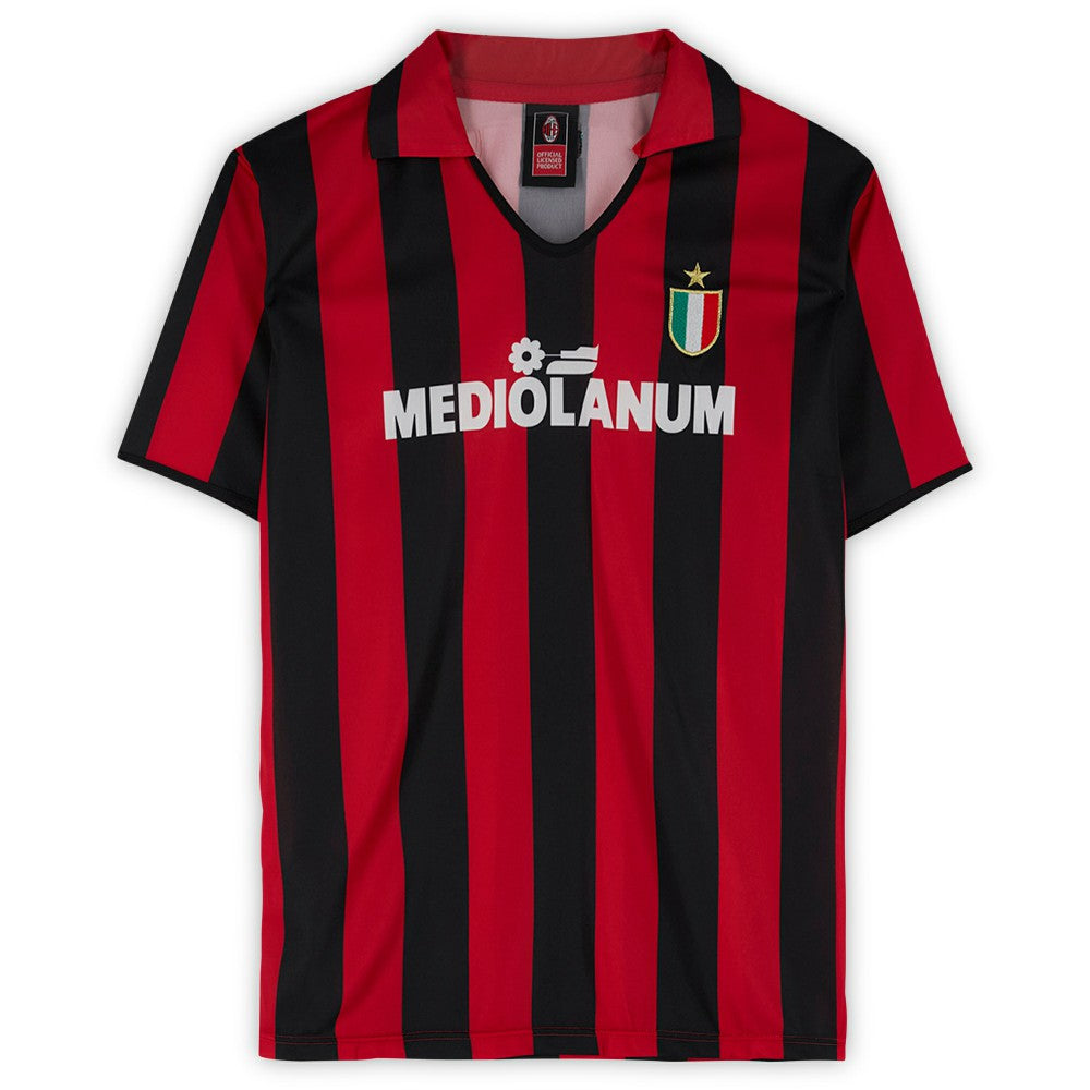 Franco Baresi AC Milan Autographed 1988 Home Jersey