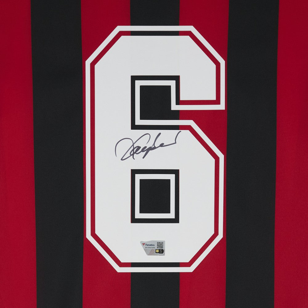 Franco Baresi AC Milan Autographed 1988 Home Jersey