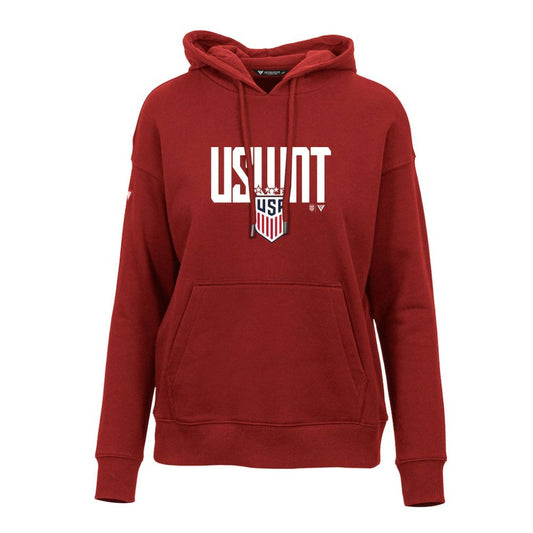 USWNT Levelwear Women's Adorn Mascot Pullover Hoodie on sale - Red