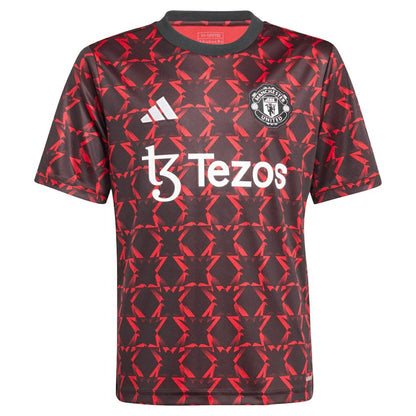 Manchester United Youth 2024/25 Pre-Match Top Discount - Black
