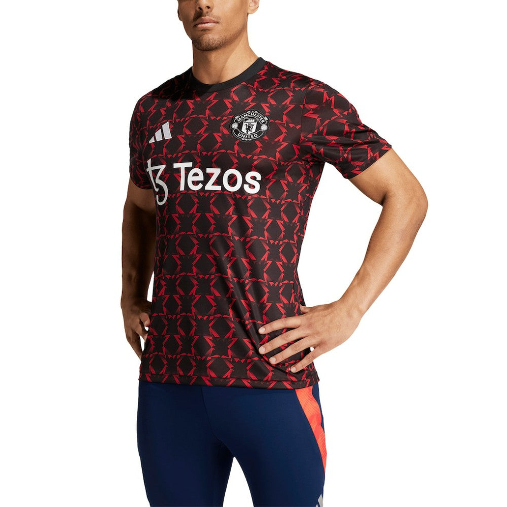 Manchester United 2024/25 Pre-Match Top Discount - Black