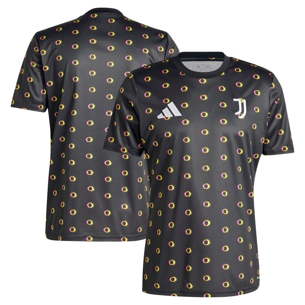 Juventus 2024/25 Slim Fit Pre-Match Top Discount - Black