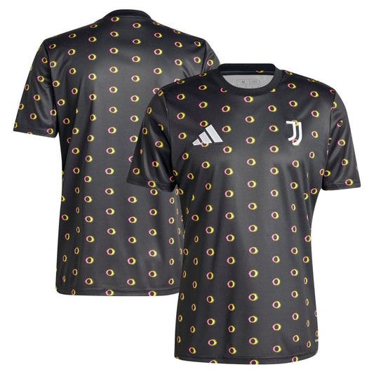 Juventus 2024/25 Slim Fit Pre-Match Top Discount - Black