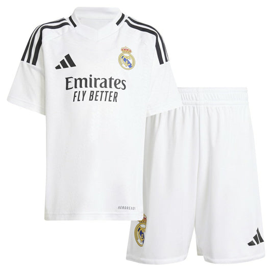 Real Madrid Toddler 2024/25 Home Mini Kit Discount - White