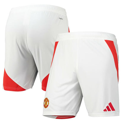 Manchester United 2024/25 Home Replica AEROREADY Shorts Discount - White