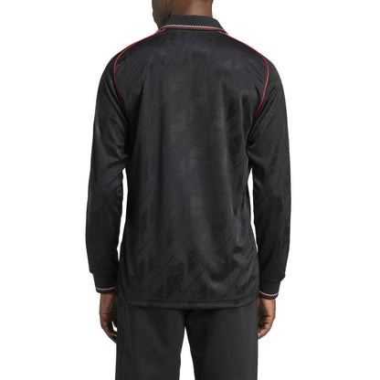 Manchester United Originals Lifestyler Long Sleeve Jersey Discount - Black