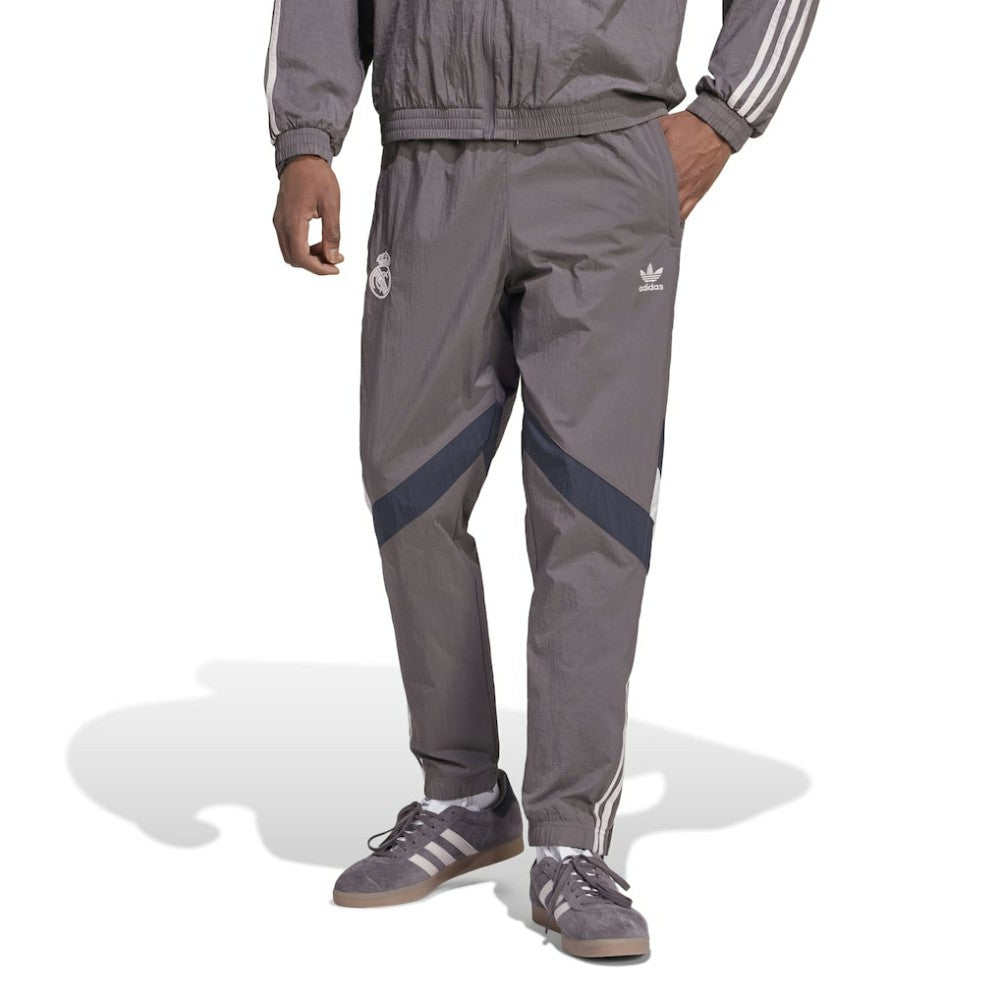 Real Madrid Originals Lifestyler Track Pants Discount - Charcoal