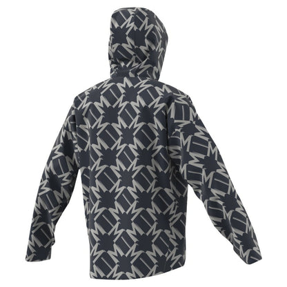 Manchester United 2024/25 Half-Zip Hoodie Windbreaker Jacket Discount - Charcoal
