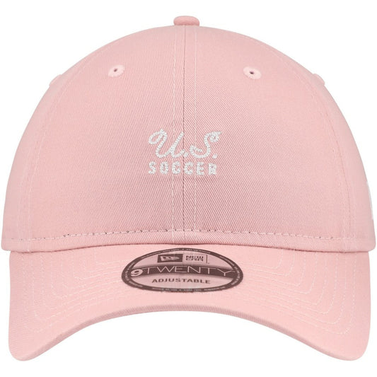 USMNT New Era Women's Throwback 9TWENTY Adjustable Hat on sale - Pink