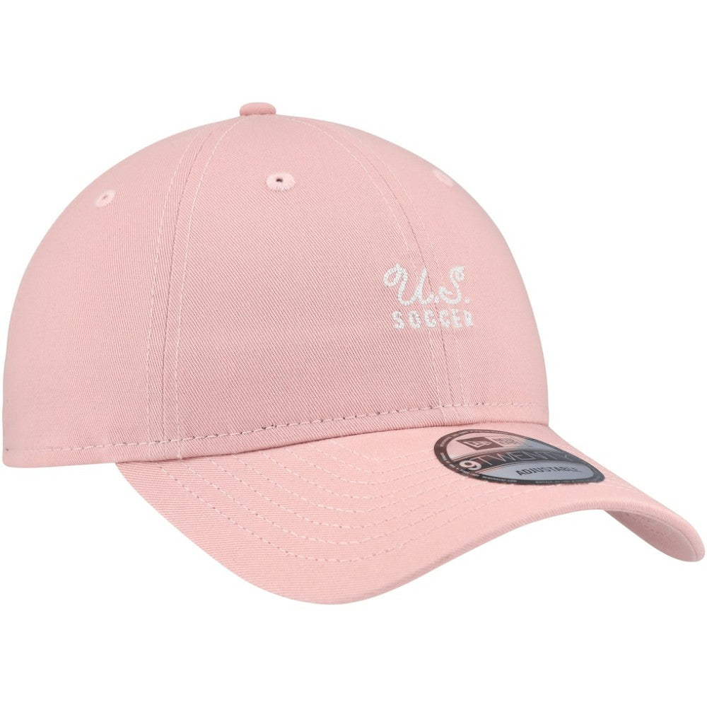 USMNT New Era Women's Throwback 9TWENTY Adjustable Hat on sale - Pink
