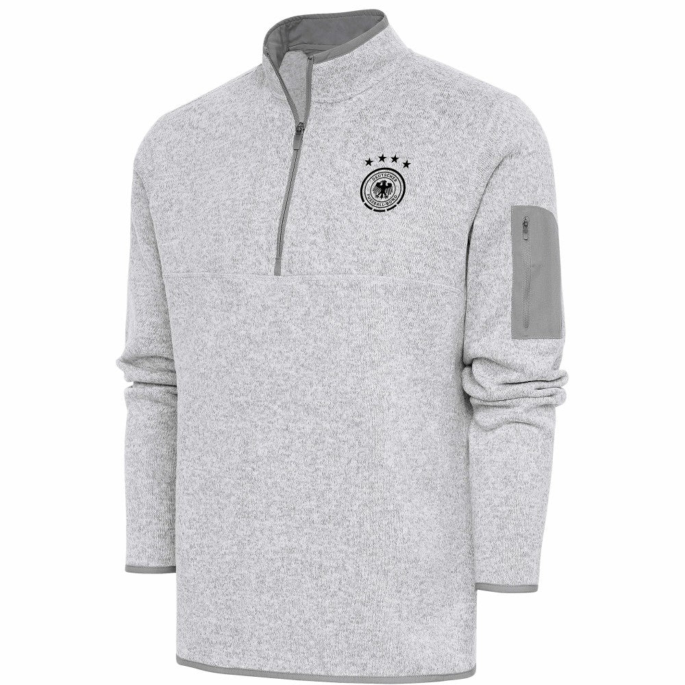 Germany National Team Elevate Quarter-Zip Pullover for sale - Heather Gray