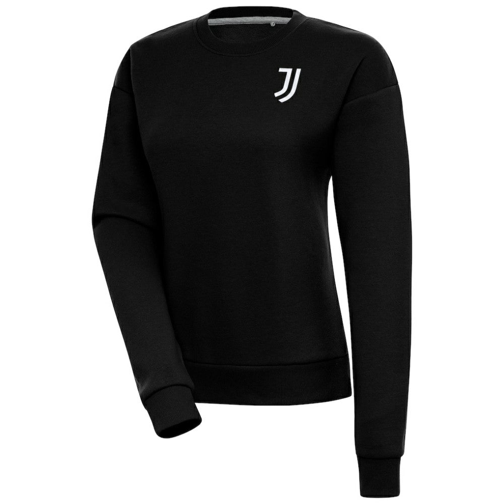 Juventus Women's Takeover Crewneck Pullover Sweatshirt Discount - Black