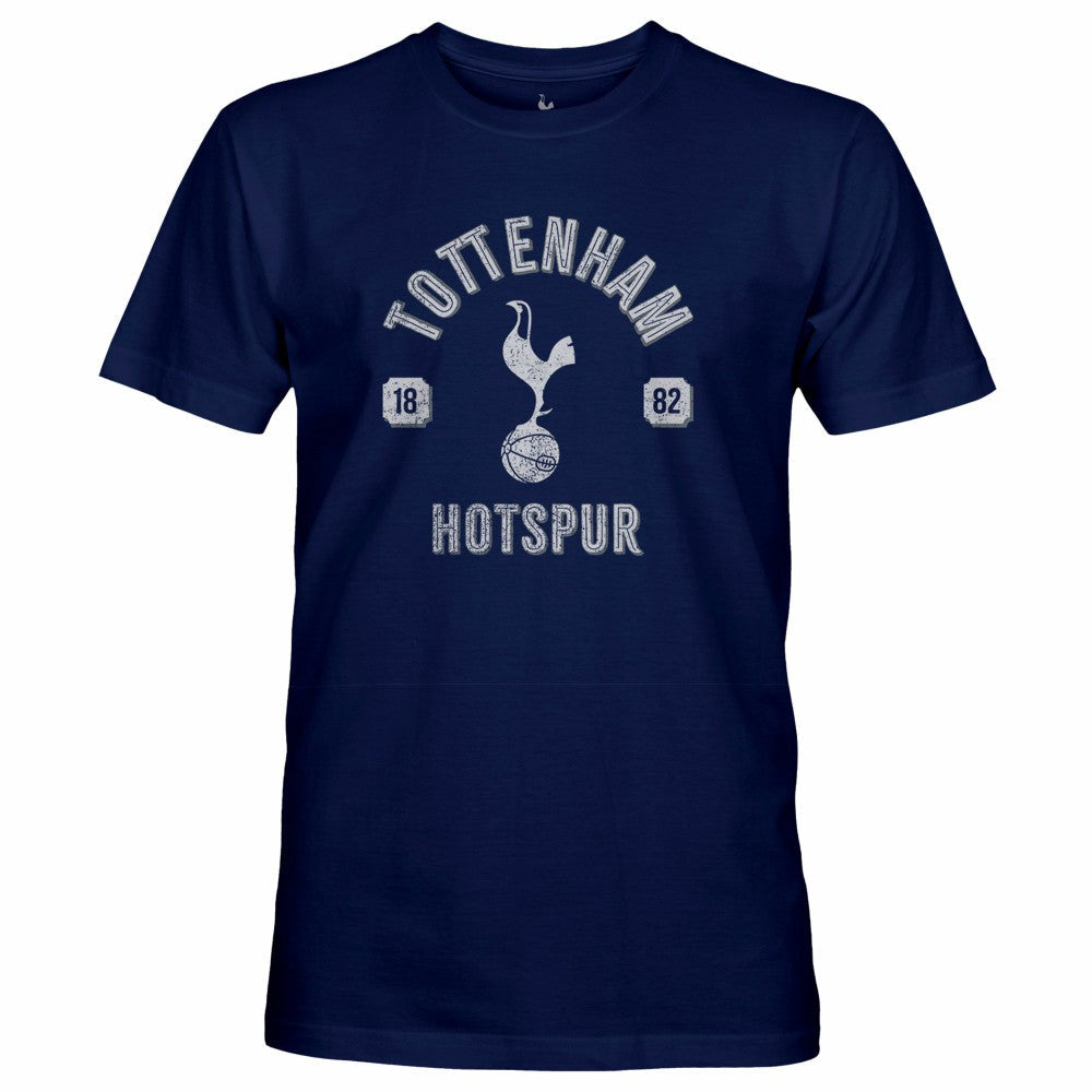 Tottenham Hotspur 1863FC Established Slub T-Shirt Sale - Navy