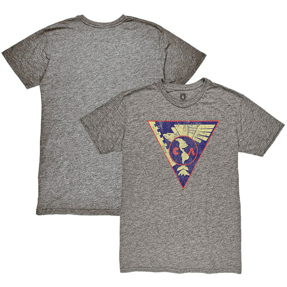 Club America 1863FC Retro Crest Twisted Tri-Blend Slub T-Shirt Discount - Heather Gray