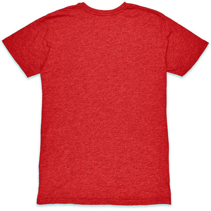 Barcelona 1863FC Mono Crest Twisted Tri-Blend Slub T-Shirt on sale - Red