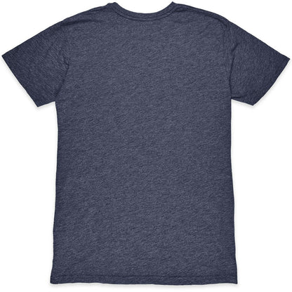 Barcelona 1863FC Front Back Date Twisted Tri-Blend T-Shirt on sale - Heather Navy