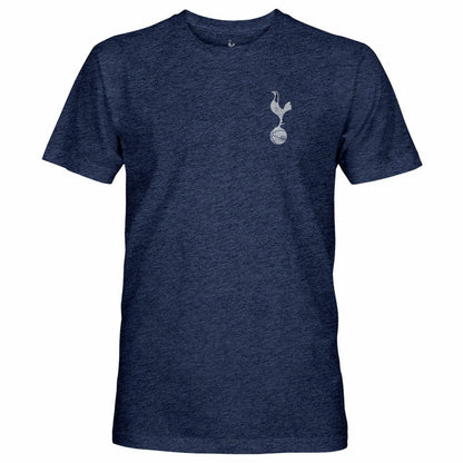 Tottenham Hotspur 1863FC Front Back Text Twisted Tri-Blend Slub T-Shirt Sale - Heather Navy