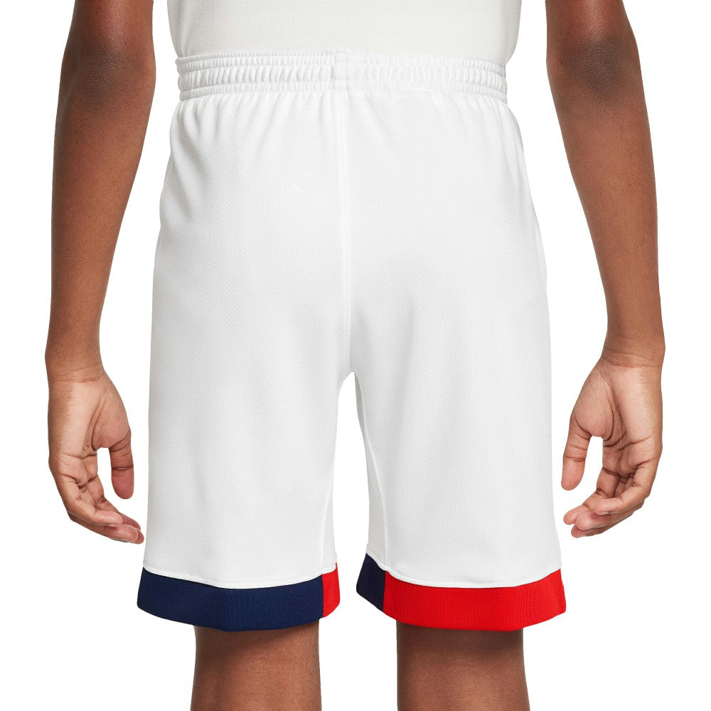 Paris Saint-Germain Youth 2024/25 Away Stadium Shorts on sale - White
