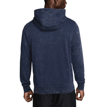 Paris Saint-Germain Club Washed Pullover Hoodie on sale - Navy