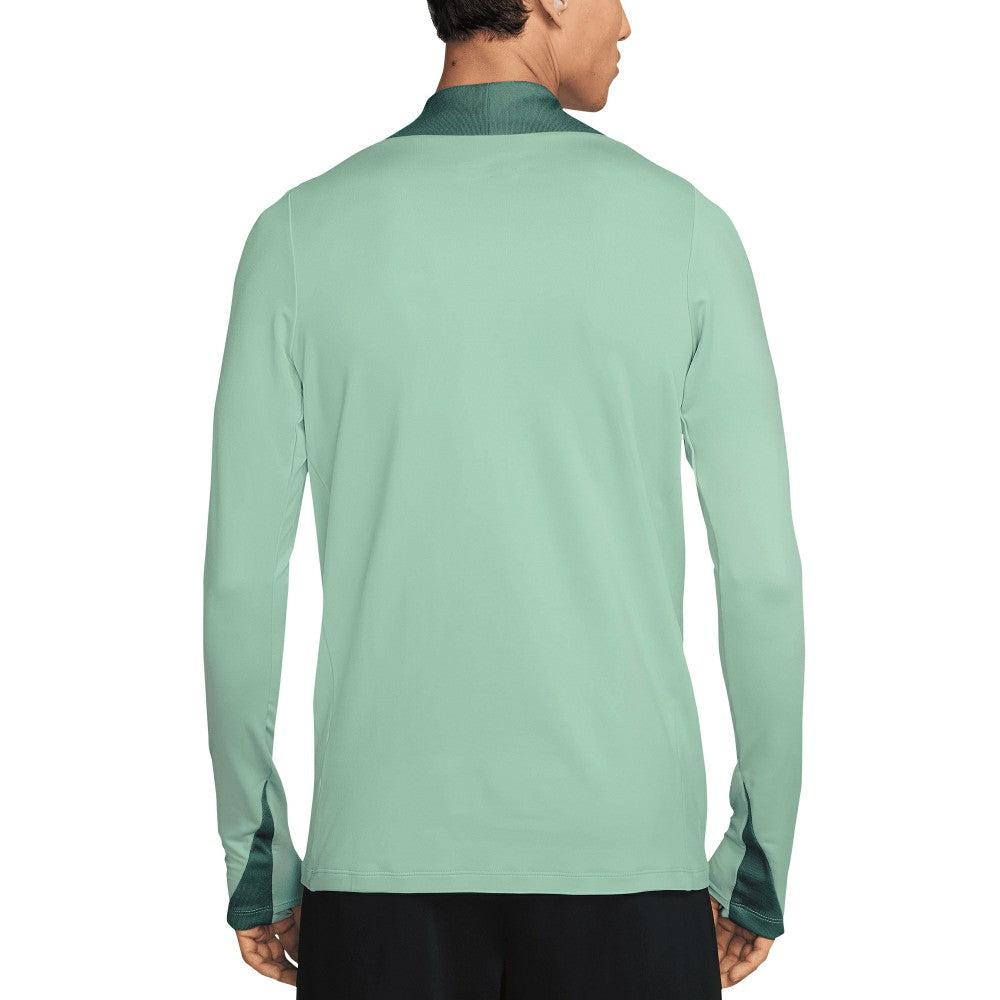 Tottenham Hotspur 2024/25 Third Strike Drill Performance Quarter-Zip Pullover Top Sale - Green