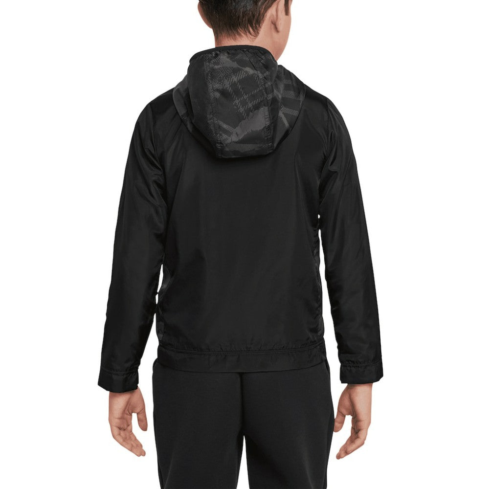 Chelsea Youth Amplify Windrunner Anorak Half-Zip Hoodie Jacket on sale - Black