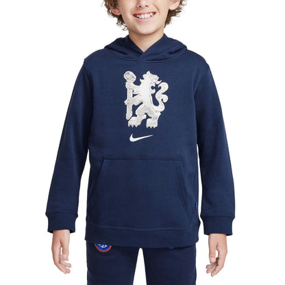Chelsea Youth Club Pullover Hoodie for sale - Navy