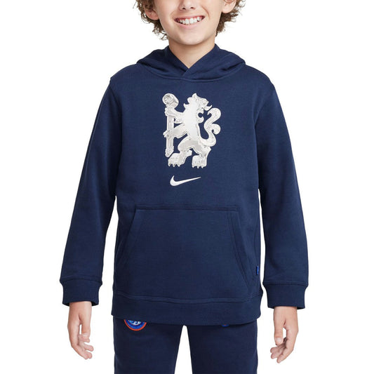 Chelsea Youth Club Pullover Hoodie for sale - Navy