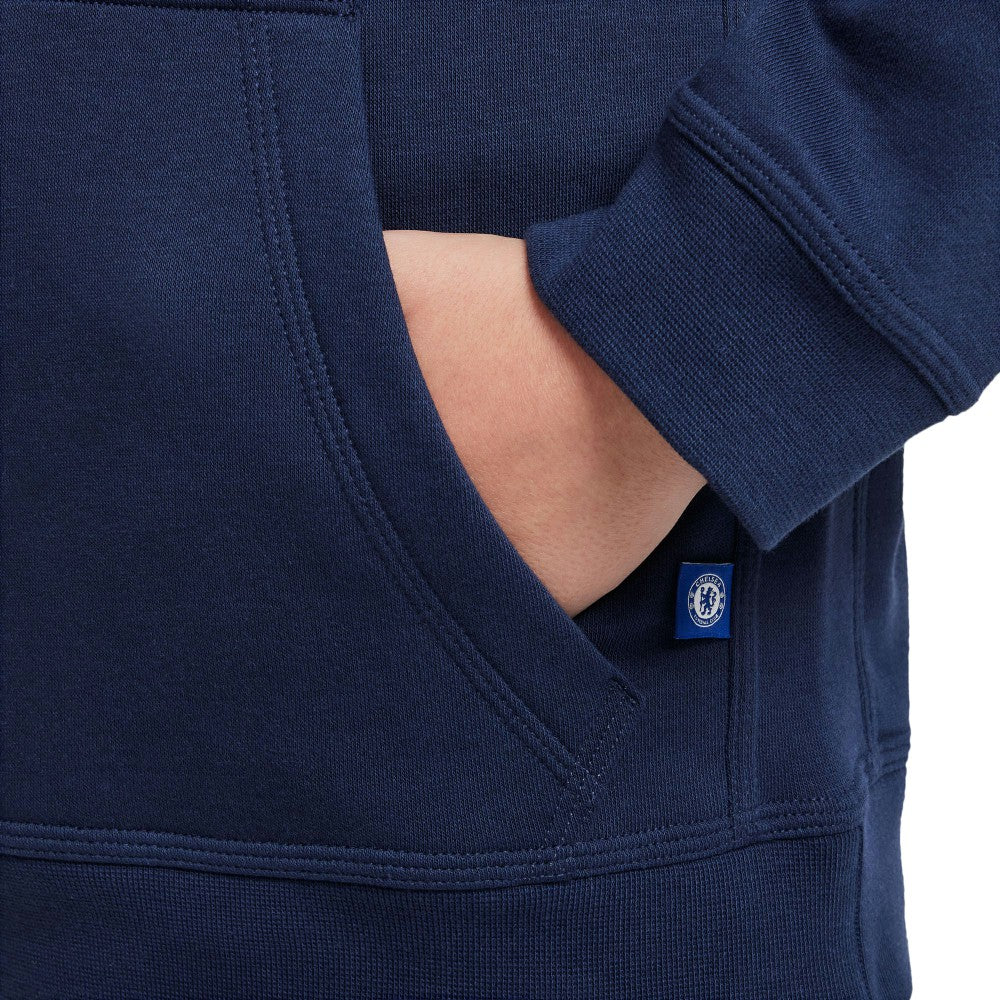 Chelsea Youth Club Pullover Hoodie for sale - Navy