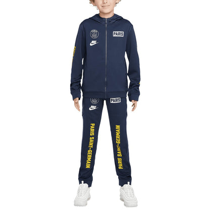 Paris Saint-Germain Youth Woven Track Suit on sale - Navy