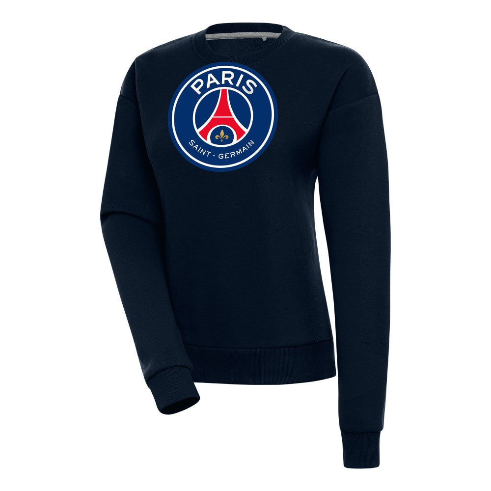 Paris Saint-Germain Women's Takeover Crewneck Pullover Sweatshirt on sale - Navy