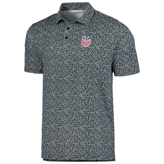 USMNT Antigua Terrace Polo on sale - Black
