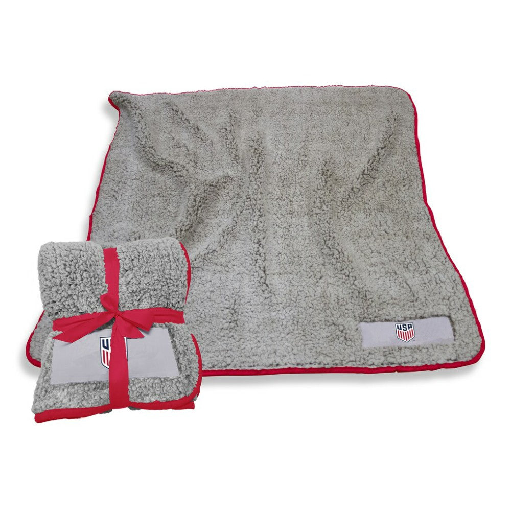 USMNT Logo Brands 60'' x 50'' Frosty Fleece Blanket