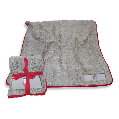 USMNT Logo Brands 60'' x 50'' Frosty Fleece Blanket
