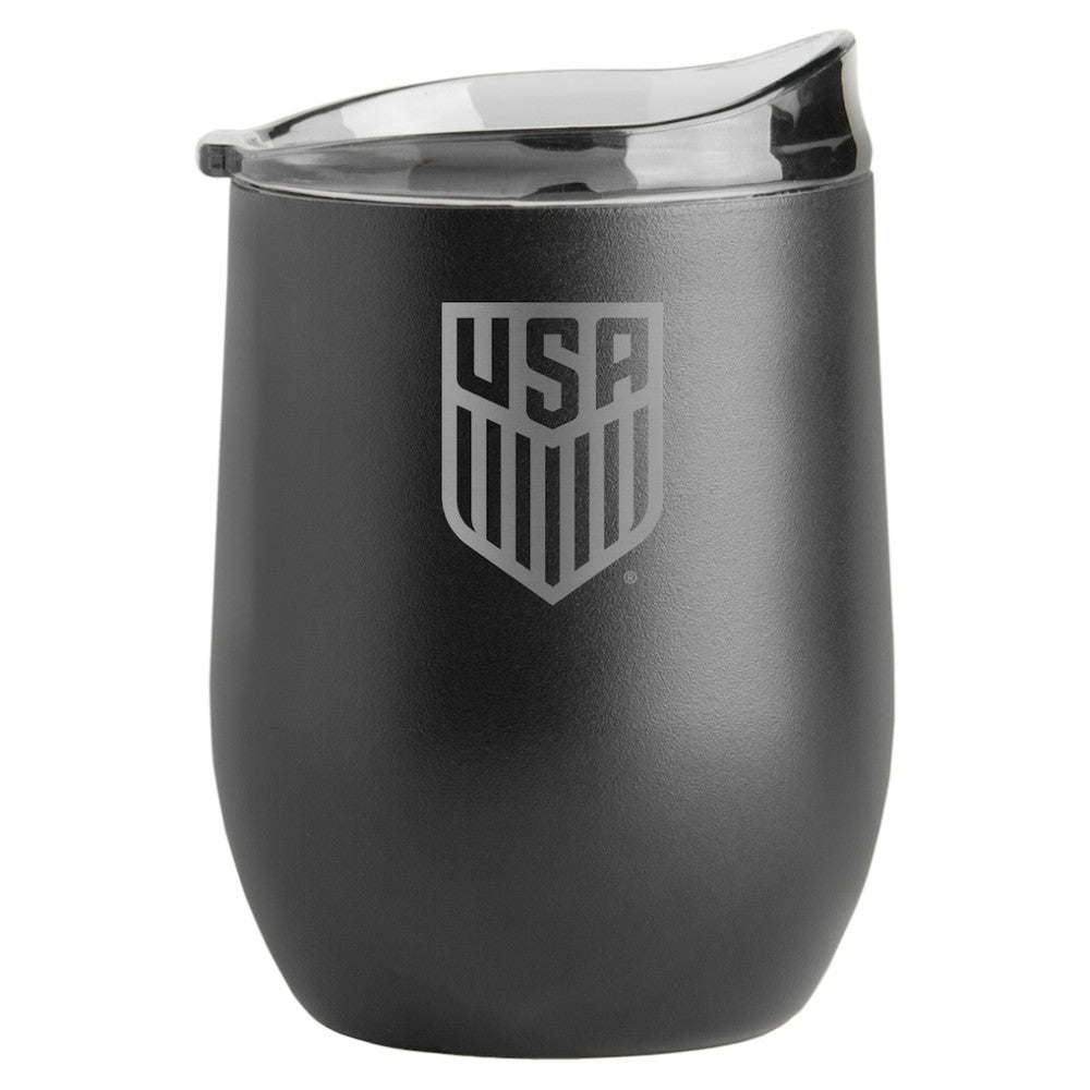 USMNT 16 oz. Powder Coat Curved Tumbler