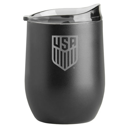 USMNT 16 oz. Powder Coat Curved Tumbler