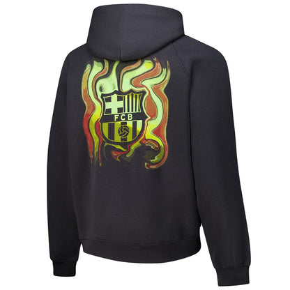 Barcelona Dream Oversized Hoodie on sale - Charcoal