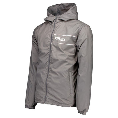 Tottenham Hotspur Home Match Hoodie Full-Zip Windbreaker Jacket Sale - Gray