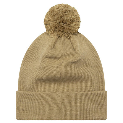 Tottenham Hotspur New Era Boucle Cuffed Knit Hat with Pom Sale - Tan