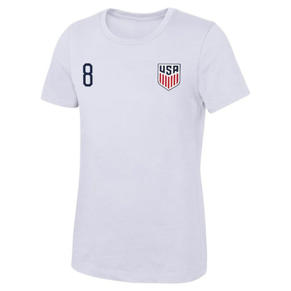 Weston McKennie USMNT Women's Name & Number T-Shirt on sale - White