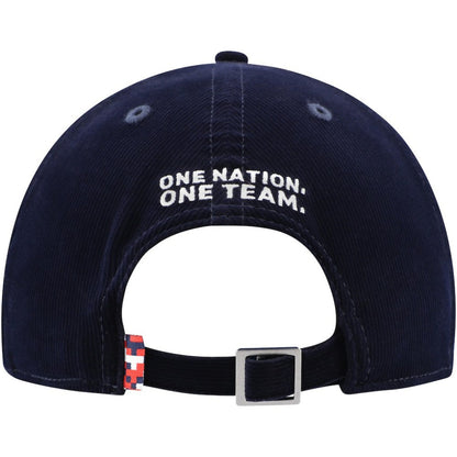 USMNT Unisex Snow Beach Corduroy Adjustable Hat on sale - Navy