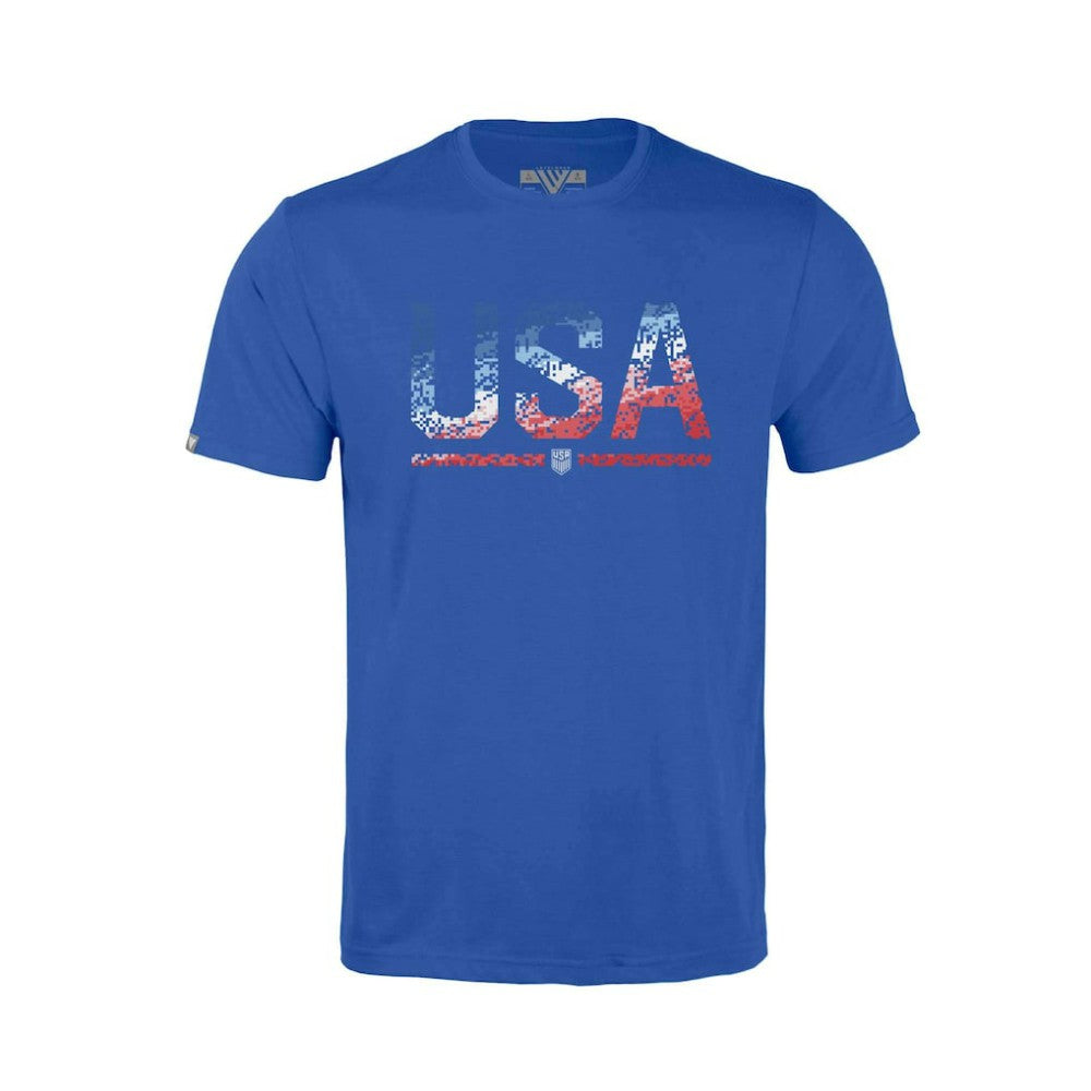 USMNT Levelwear Youth Little Richmond T-Shirt on sale - Royal