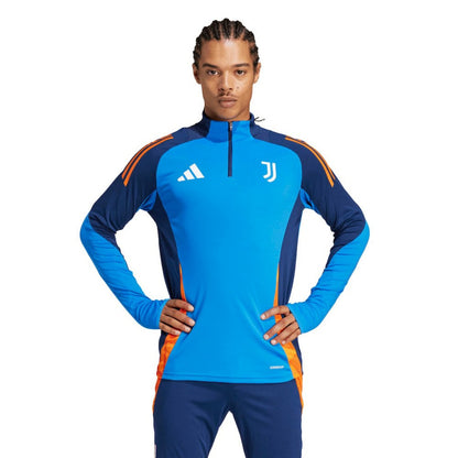 Juventus 2024/25 AEROREADY Raglan Quarter-Zip Training Top Discount - Blue
