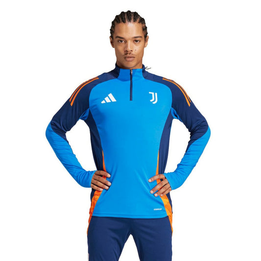 Juventus 2024/25 AEROREADY Raglan Quarter-Zip Training Top Discount - Blue