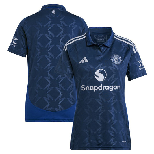 Manchester United Women's 2024/25 Away Replica Jersey Discount - Navy